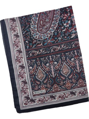 Mısırlı Eşarp Etnik Desenli Pamuklu Şal 75X190 cm