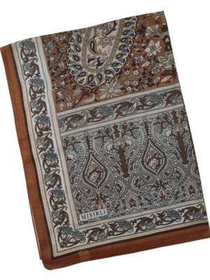 Mısırlı Eşarp Etnik Desenli Pamuklu Şal 75X190 cm