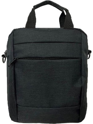 Techno Station Erkek El ve Omuz Çantası Siyah Renk Şirin El Evrak Çantası Erkek Çanta