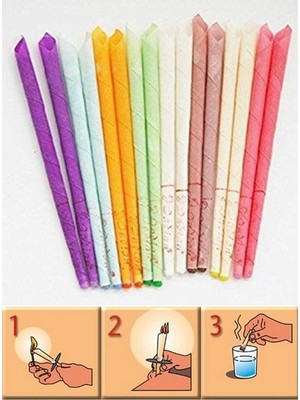 Doğal Kulak Temizleme Mumu 2 Adet