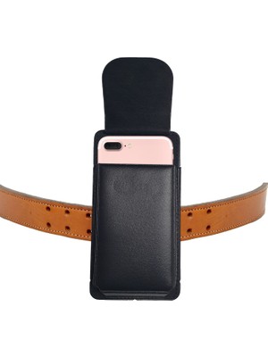 Vizyon iPhone 8 Plus Kemere Takılan Kılıf Telefon Kılıfı iPhone 8 Plus Kemer Kılıf