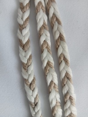 Hobi Durağı Jüt Saç Örgü Ip, Kordon, Kurdele , Dekoratif Şerit/ 3 metre