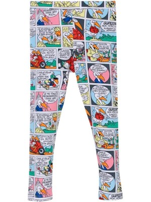 Lovettı Cartoon Network Kız Çocuk Yazlık Desenli Tayt