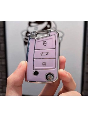 Skoda Octavia Scala Super B Kamiq Anahtar Koruma Kılıfı 2.resime Bakınız