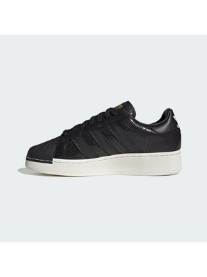 adidas Superster Xlg Limited Edition Leather Men's Black Shoes Erkek Siyah Deri Ayakkabı IE5195