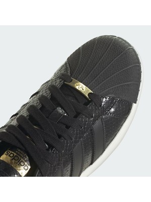 adidas Superster Xlg Limited Edition Leather Men's Black Shoes Erkek Siyah Deri Ayakkabı IE5195