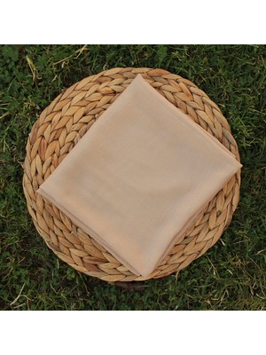 Wega Moda Wega Modadüz Renk Dikişli Tülbent, Oyalık Yazma, Düz India, Tülben, Oyalık Yazma.