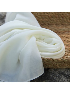 Wega Moda Wega Modadüz Renk Dikişli Tülbent, Oyalık Yazma, Düz India, Tülben, Oyalık Yazma.