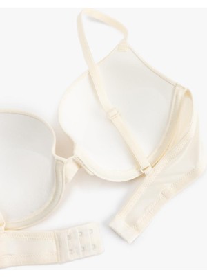 Koton Dolgulu Balenli Kaplı Push Up Sütyen