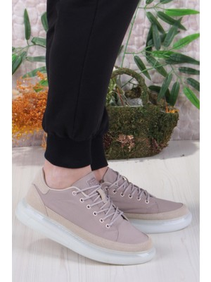 Fort Noka Oleon Rahat Memory Foam Iç Taban Keten Sneaker Erkek Ayakkabı