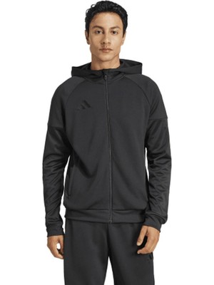 adidas Tiro25 Erkek Siyah Kapüşonlu Ceket