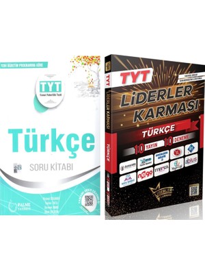 Palme Yayıncılık Tyt Türkçe Soru Bankası ve Liderler Deneme Seti 2 Kitap