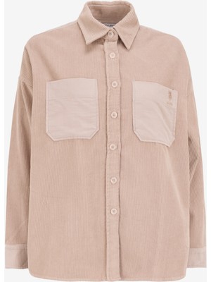 U.s. Polo Assn. Comfort Fit Bisiklet Yaka Taş Kadın Gömlek Claıre