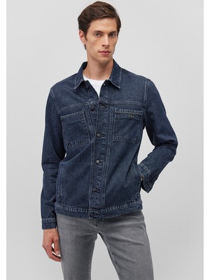 Mavi Charles Lux Black Gece Mavisi Jean Ceket 0110420-87943