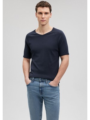 Mavi Erkek V Yaka Lacivert Basic Tişört 061313-25723