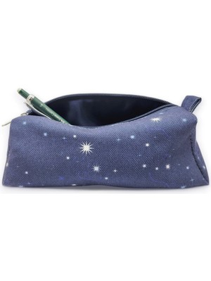 Fiyper Galaksi Desenli Kalem Çantası