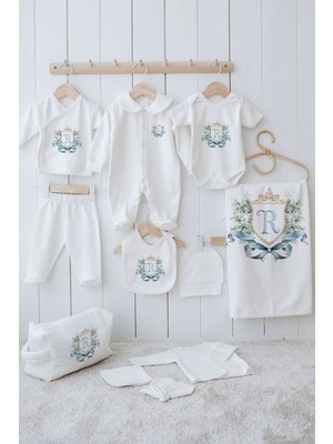 Tuğba Kuğu Organik 11'li Hastane Çıkışı - Blue Royal Series - R Harfi