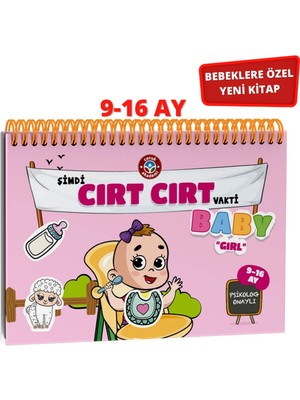 Çocuk Akademi 9-16 Ay Bebekler için Görsel ve İşitsel Uyarıcı Cırt Cırtlı Okul Öncesi Eğitici Kitap, Ciltsiz