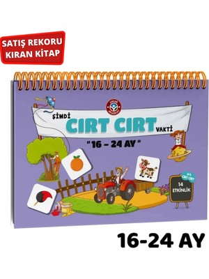 Cırt Cırt Kitabı 16-24 Ay Yaşa Özel  Kitap