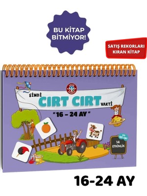 Çocuk Akademi Cocuk Akademisi 16-24 Ay Cırt Cırtlı Vakti Etkinlik Aktivite Kitabı Yazar: Kolektif