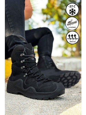 Big King Siyah Combat Gtx Waterproof Fermuarlı Bot