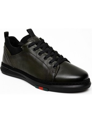 Morven Erkek Haki Sneaker Casual Ayakkabı