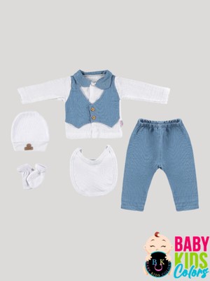Baby Kids Colors Müslim 5'li Set Kutulu Takım