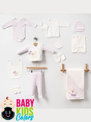 Hastahane Çıkışı 10'lu Organik Lüks  Yeni Doğan Zıbın Seti