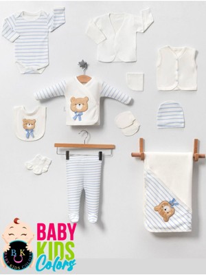 Hastahane Çıkışı 10'lu Organik Lüks  Yeni Doğan Zıbın Seti