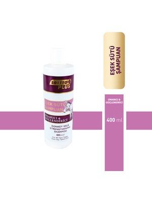 Softto Plus Onarıcı Eşek Sütü Şampuan Onarıcı Güçlendirici 400 ml