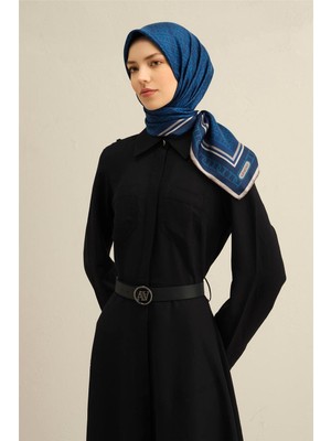 Armine Çiçek Desenli Saf İpek Sura Eşarp 9307 85