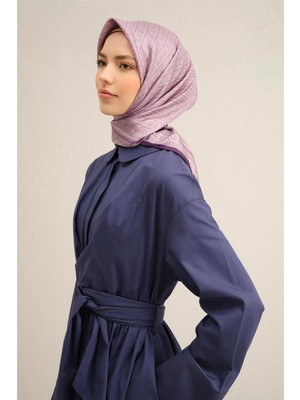 Armine Çiçek Desenli Saf İpek Sura Eşarp 9307 55