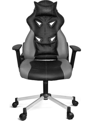 Türksit Çağrı Pro Gri Oyuncu Koltuğu Metal Malzeme ile Ergonomik Tasarım ve Konforlu Destek