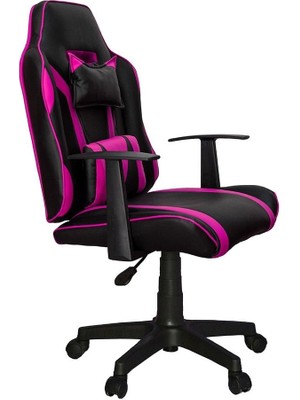 Türksit Range Mini Oyuncu Koltuğu Pembe