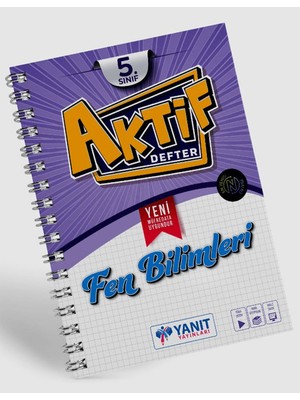 Yanıt Yayınları Yanıt 5. Sınıf Fen Bilimleri Aktif Defter