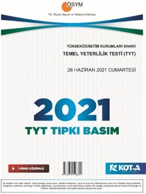 Kota   Tyt 2021 Tıpkı Basım