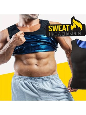 Unisex Içlik Esnek Sıkıştırma Ter Arttırıcı Yelek Sauna Terleme Kiloverme Atleti Terleticispor Giysisi