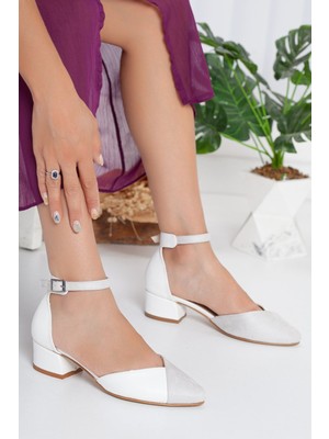 Holly Acı Kahve Cilt-Süet Topuklu Ayakkabı