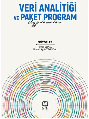 Necmettin Erbakan Üniversitesi Yayınları   Veri Analitiği ve Paket Program / Uygulamaları