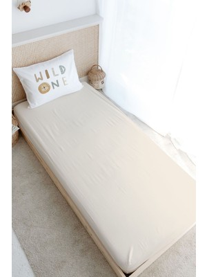 Tuğba Kuğu Tek Kişilik Lastikli Çarşaf Seti - Royal Series - Wild One