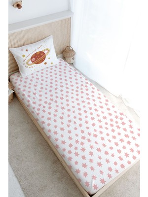 Tuğba Kuğu Tek Kişilik Lastikli Çarşaf Seti - Iconic Serisi - Boho Galaxy