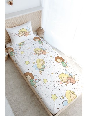 Tuğba Kuğu Tek Kişilik Lastikli Çarşaf Seti - Iconic Serisi - Girl Dream