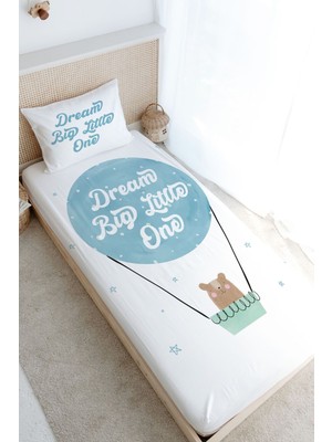 Tuğba Kuğu Tek Kişilik Lastikli Çarşaf Seti - Pure Baby Serisi - Bear Dream