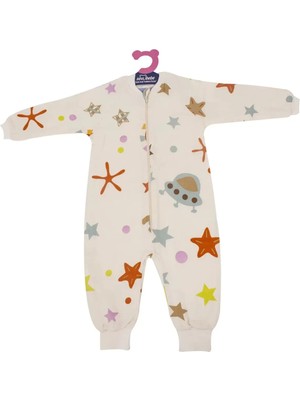 Beruflic Organik Müslin Uyku Tulumu  Uzay Desen