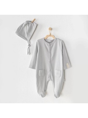 Modal Bebe Tulum Takım Grey