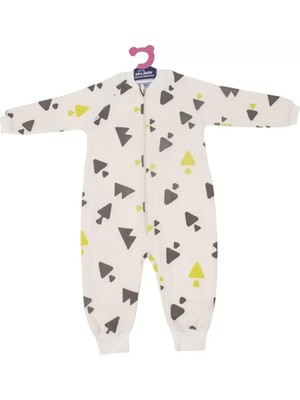 Beruflic Organik Müslin Uyku Tulumu  Üçgen Desen