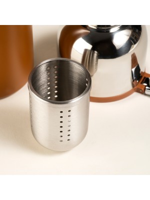 Panyu Çelik Termos 400 Ml Kahverengi