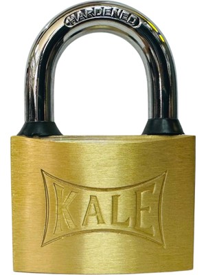 Kale Kale Asma Kilit Sarı 40 mm