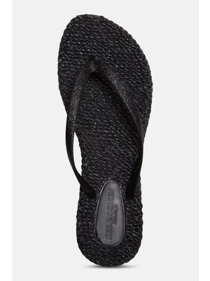 Ilse Jacobsen - CHEERFUL01 -  Flip Flop With Glitter-Black