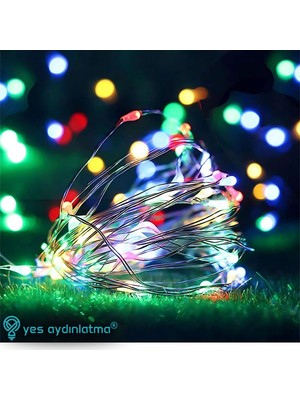 Yes Lighting 3 Fonksiyonlu 5 Metre Renkli/gün Işığı Peri LED